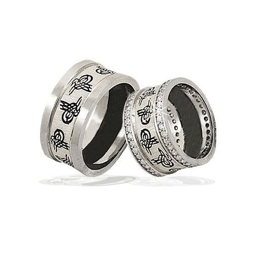 Beelo Silver 925K Gümüş İkili Alyans Yüzük