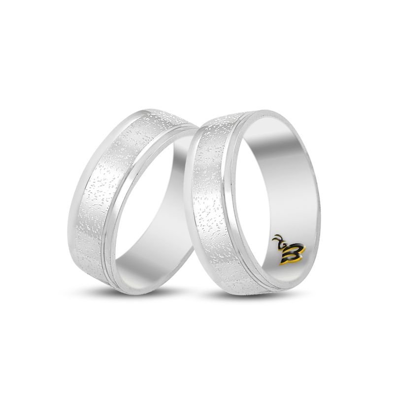 Beelo Gold 14K Altın Fantazi Alyans Yüzük BGHBD0015