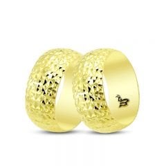 Beelo Gold 14K Altın Fantazi Alyans Yüzük BGHBD0017