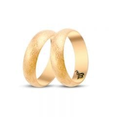 Beelo Gold 14K Altın Fantazi Alyans Yüzük BGHBD0018