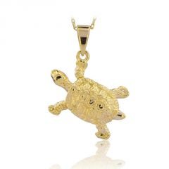 Beelo Gold 14K Altın Kaplumbağa Kolye
