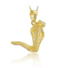 Beelo Gold 14K Altın Kobra Yılanı Kolye