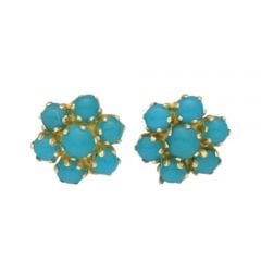 Beelo Gold 14K Altın Hastaşlı Küpe EHT001