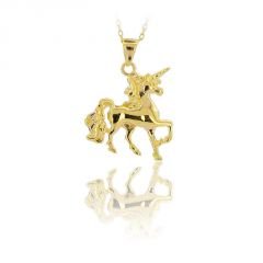 Beelo Gold 14K Altın At Unicorn Kolye