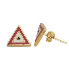 Beelo Gold 14K Altın Nazar Küpe EML007