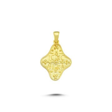 Beelo Gold 14K Altın Haç Kolye Ucu