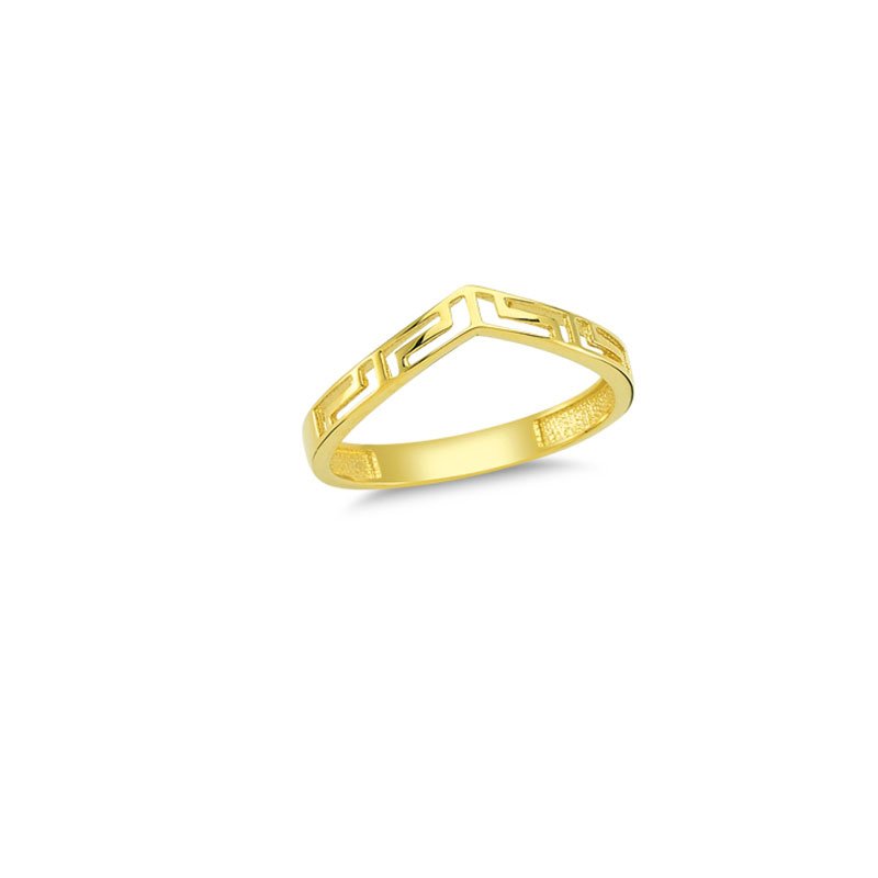 Beelo Gold 14K Altın Tasarım Yüzük