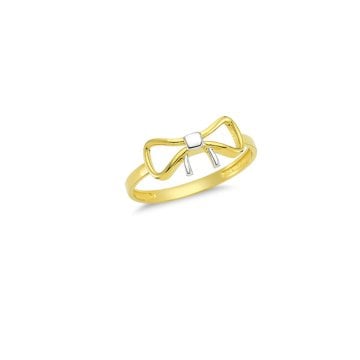 Beelo Gold 14K Altın Fiyonk Yüzük 