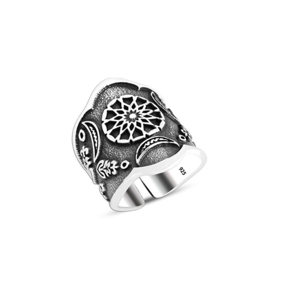 Beelo Silver 925K Gümüş Diriliş Ertuğrul Dizisi Osman Zihgir Yüzük