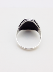 Gümüş Taşsız erkek yüzüğü LT201