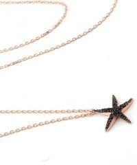 Mini Gümüş Deniz yıldızı  kolye SH205