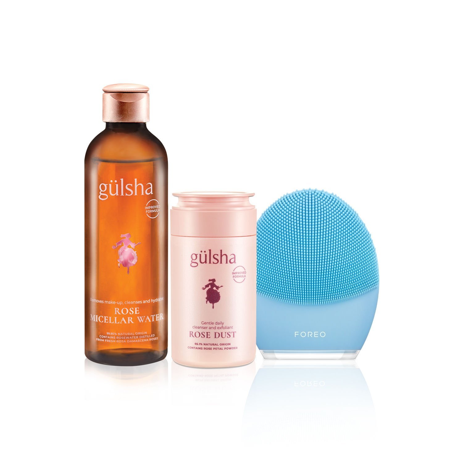 gülsha X FOREO Purifying Set