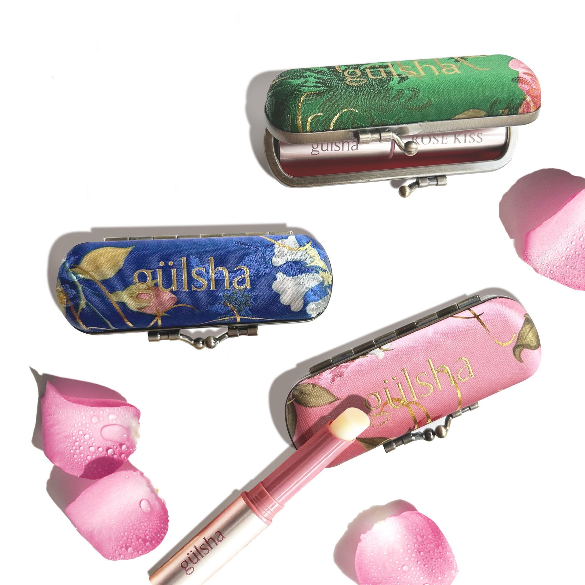 Güllü Dudak Bakımı ve Taşıma Çantası