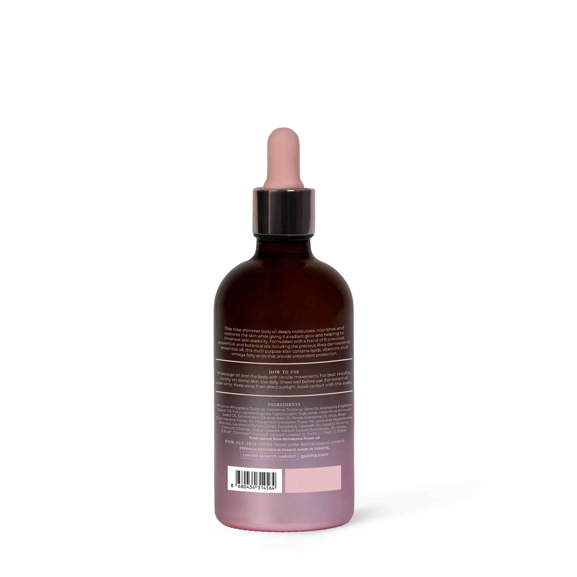 Rose Body Elixir with Rose Shimmer