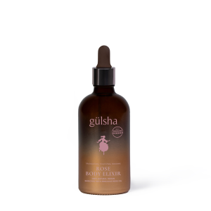 Rose Body Elixir with Bronze Shimmer