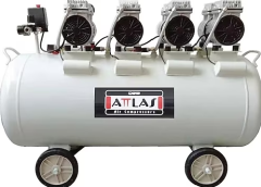 Attlas 200 Lt Sessiz Hava Kompresörü 4 Hp