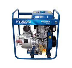 Hyundai DHY100LE Büyük Depolu Dizel Su Motoru Marşlı 10HP