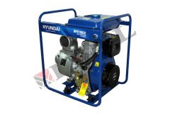 Hyundai DHY100LE Büyük Depolu Dizel Su Motoru Marşlı 10HP