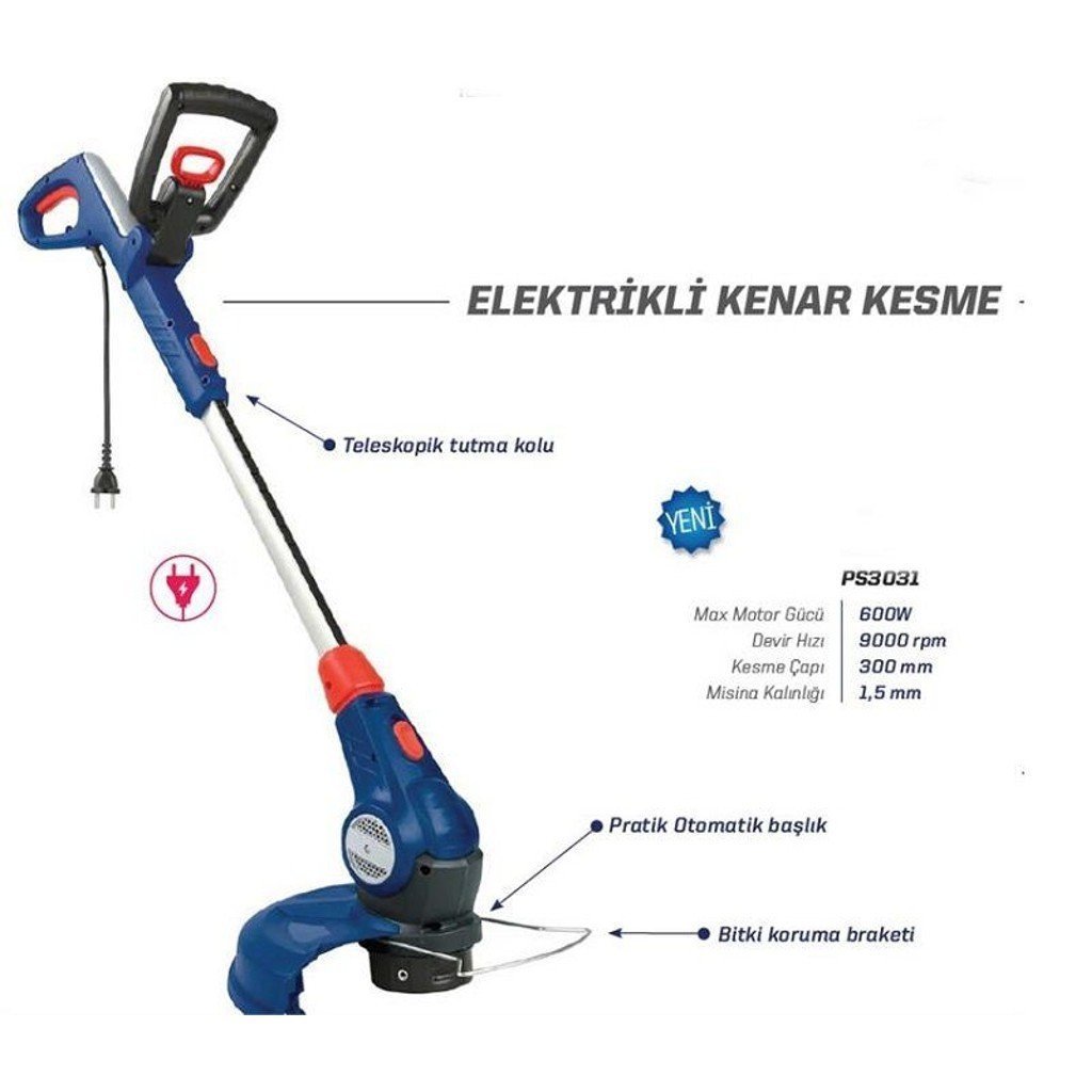 Hyundai PS3031 Elektrikli Kenar Kesme Makinesi 600W