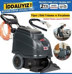 Viper CEX410 Profesyonel Elektrikli Halı ve Zemin Temizleme Makinesi