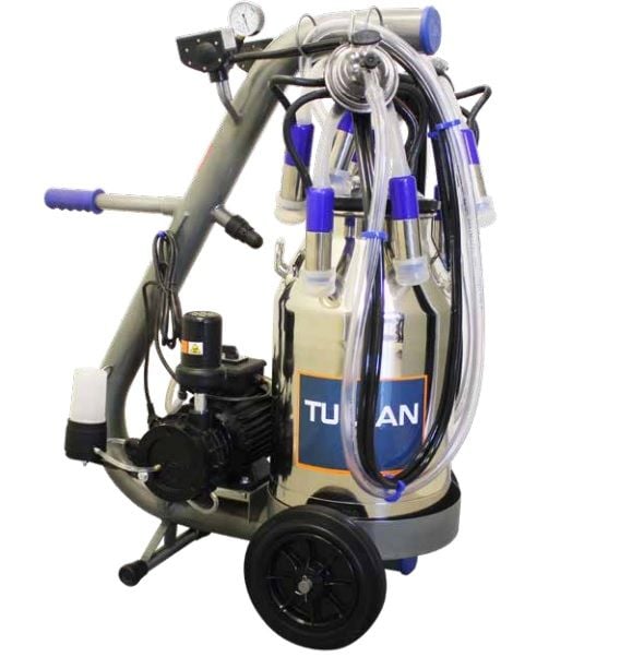 Tulsan Tempo Çift Kuru Tip Süt Sağım Makinesi