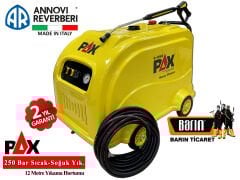 Pax 250 Bar Yüksek Basınçlı Sıcak Soğuk Oto Yıkama Makinası