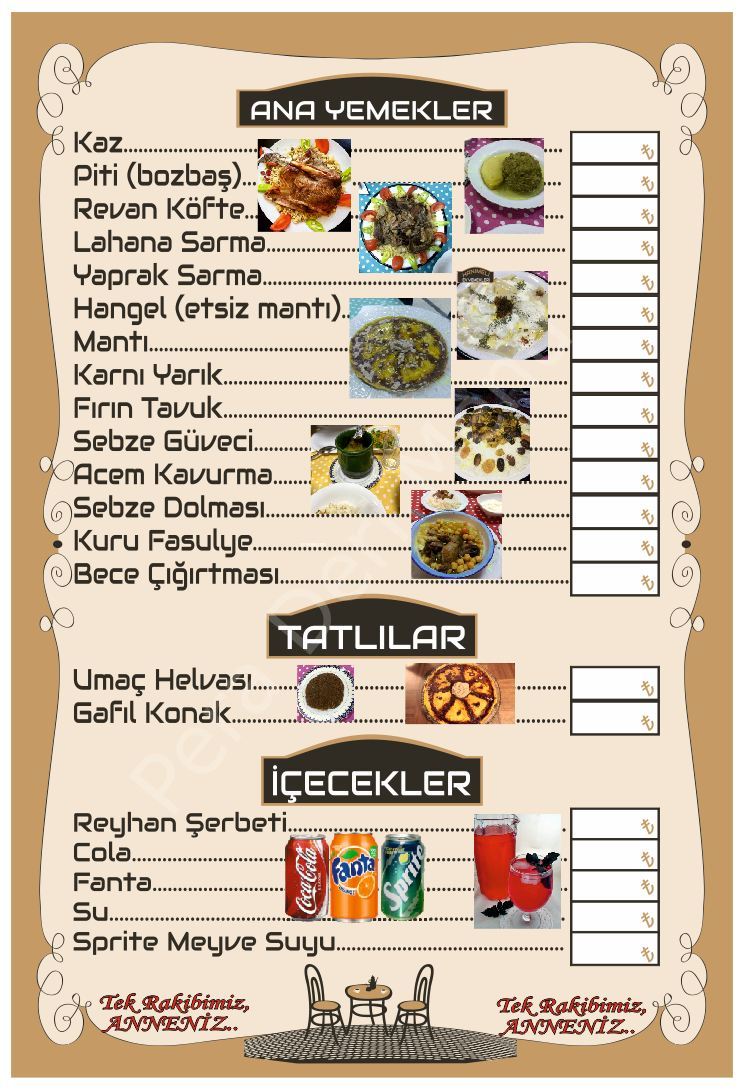 Menü Sayfa Tasarımları 136