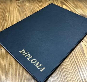 Deri Diploma Kabı