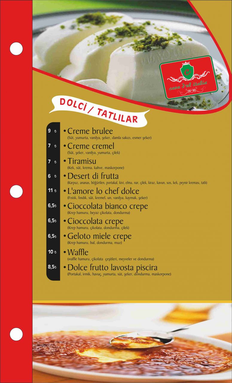 Menü Tasarım Örnekleri 23