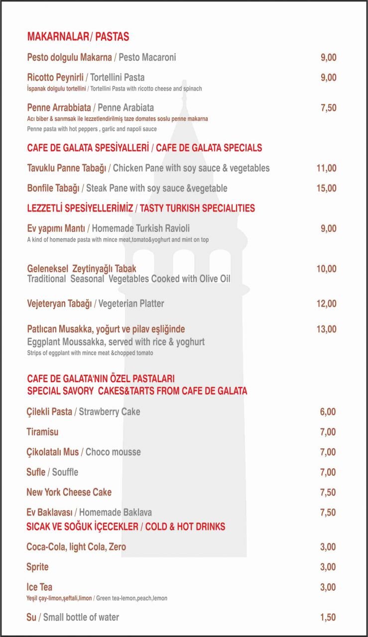 Menü Tasarım Örnekleri 36