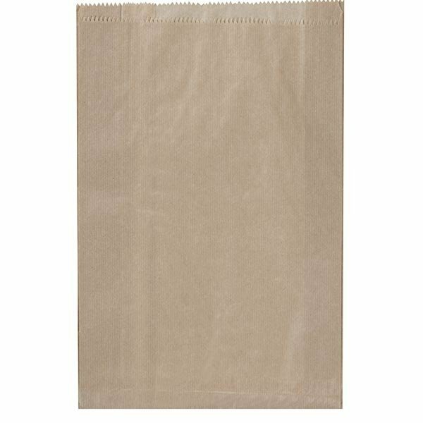 Çizgili Şamua Kraft Kese Kağıdı 17x33 cm 1500 Adet