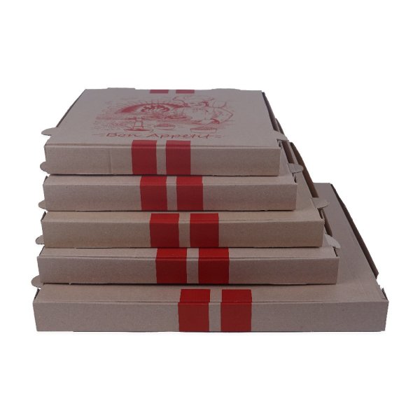 Pizza Kutu Standart 33x33x3,5 Cm 100 Adet