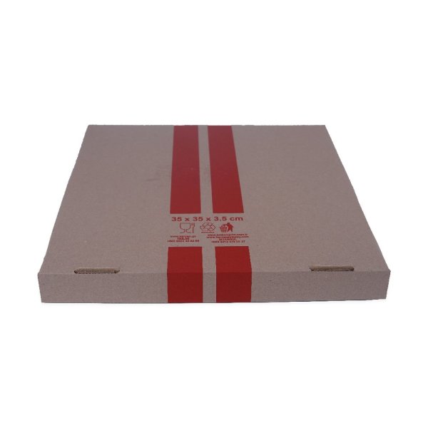 Pizza Kutu Standart 35x35x3,5 Cm 100 Adet