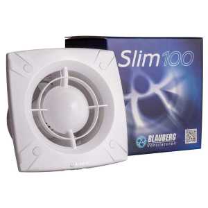Blauberg Slim 125 H Zaman Ayarlı Nem Sensörlü Plastik Banyo Fanı