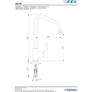 ECA Delta Eviye Bataryası 102108633