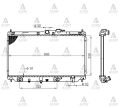 RADYATÖR SU ACCORD  90-93  ROVER 16mm (AT)