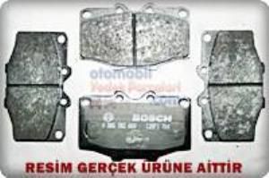 HİLUX 4X4 ÖN FREN BALATA SETİ DİSK İÇİN 2.4 Motor 1989 ÜZERİ