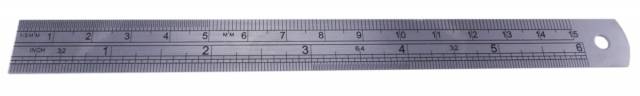 TEMAK ÇELİK CETVEL 300X25 MM