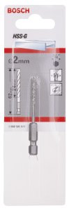 Bosch Metal Matkap Ucu 2*62 mm 1/4 Hex Şaft