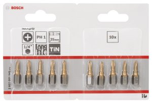Bosch MaxGrip PH1*25 mm 10'lu