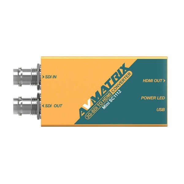 AVMatrix Mini SC1112 3G-SDI to HDMI Mini Converter