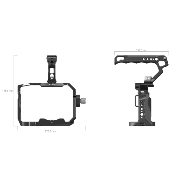 SmallRig Sony  A7R V / A7 IV / A7S III  için Kafes Kiti 3668B