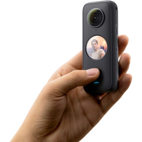 Insta360 One X2 + Invisible Stick + Sandisk 64gb Hafıza Kartı + Çanta