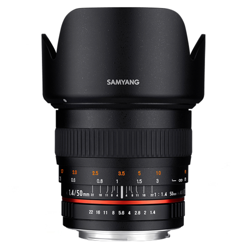 Samyang 50mm f/1.4 AS UMC Lens (Canon EF)