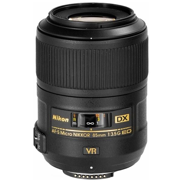 Nikon AF-S 85mm f/3.5G ED DX VR Micro Lens