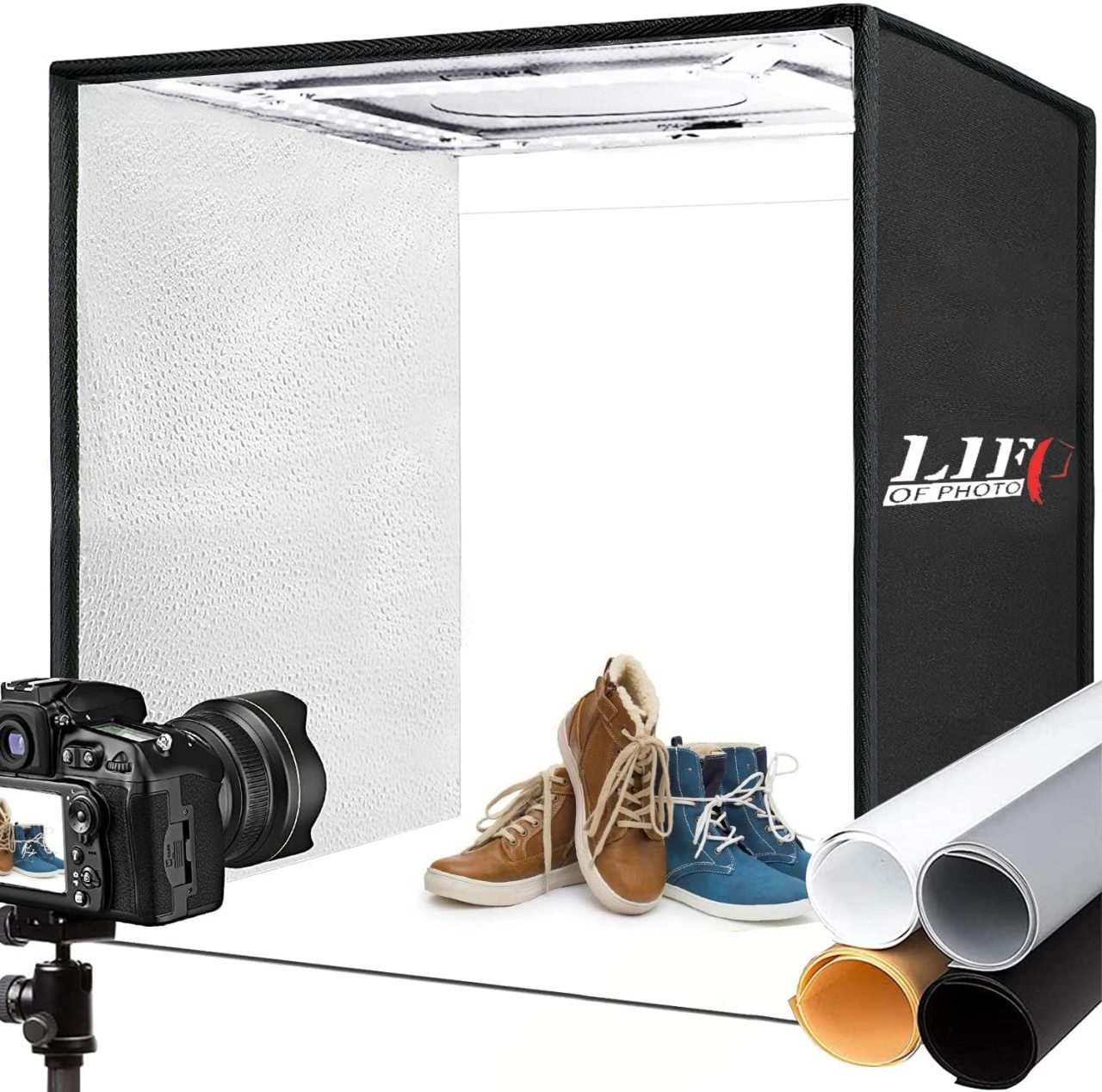 Lifei 70x70 Led Işıklı Ürün Çekim Çadırı