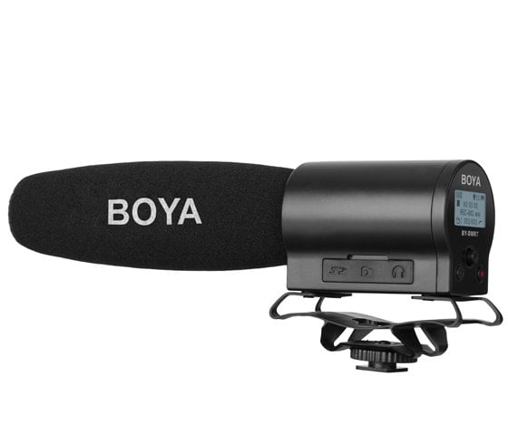 Boya BY-DMR7 Shotgun Mikrofon Ses Kayıt Cihazı