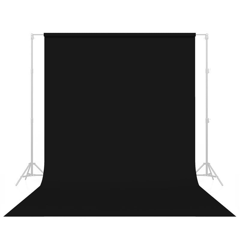 Gdx Seyyar Kağıt Sonsuz Stüdyo Fon Perde (Black/Siyah) 2.70x11 Metre