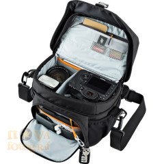 Lowepro Nova 180 AW II Kamera Omuz Çantası - Siyah