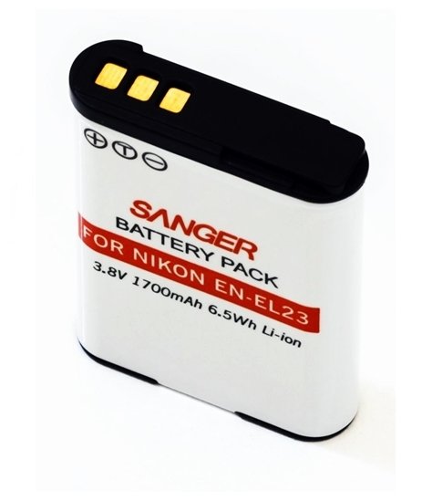 Sanger EN-EL23 Nikon Fotoğraf Makinesi Batarya Pil